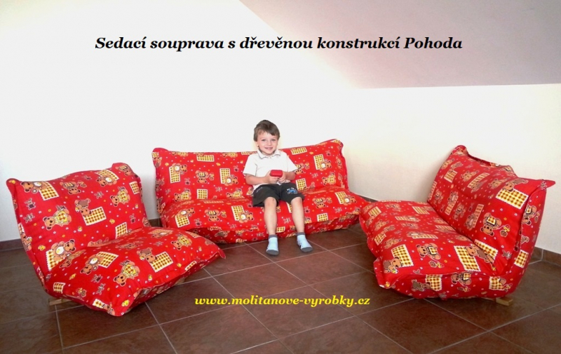 SEDACÍ SOUPRAVY - DŘEVO 